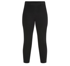 Time and Tru Women's High Rise Jeggings Black Stretch Straight Leg Pants