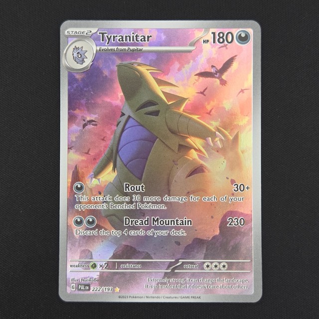 Tyranitar #222 (Paldea Evolved (2023))