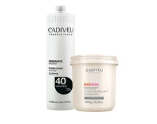 Cadiveu Buriti Highlights Bleaching Powder 500g + OX 40 Volume 900ml