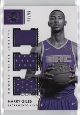 2017-18 Panini Encased Rookie Triple Jerseys 71/99 Harry Giles #RT-HG 6o3