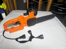 Black & Decker BECS600 8 Amp 10 in. Electric Chainsaw Tree Pruning Cutting