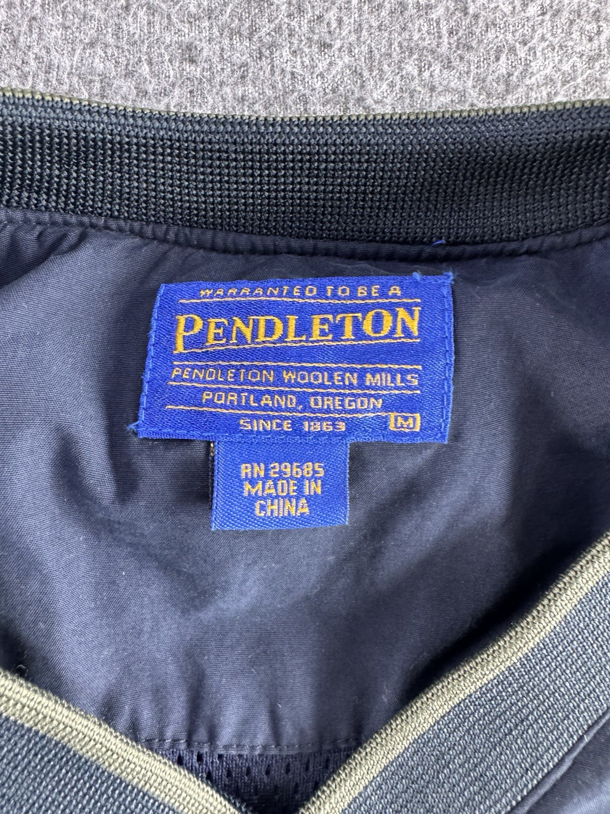 Pendleton Men's Pullover Windbreaker Jacket Size … - image 2