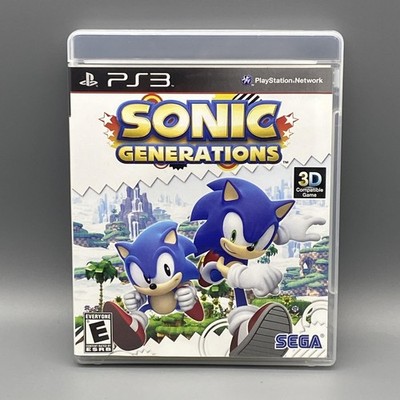 Sonic Generations Sony PlayStation 3 PS3 2011 Complete With Manual CIB Tested