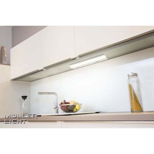 Luz LED Müller luz de base 35 cm blanco 7W blanco cálido 3000K interruptor y atenuador - Imagen 4 de 4