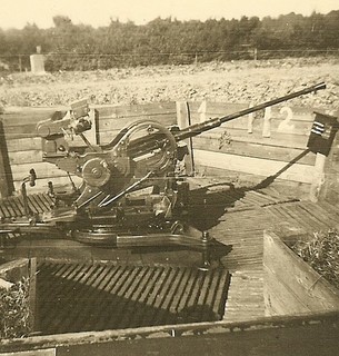 DETAILED View of Luftwaffe Flak 30 2cm Flak Gun set Up in Position (#2)!!!