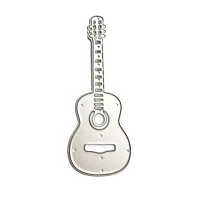 Guitar Shape Cutting Dies Carbon Steel Die Cut Scrapbooking Embossing Templates