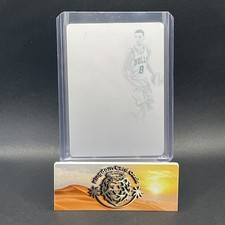 2017-18 Panini Flawless Basketball Zach Lavine - LOGOMAN AUTOGRAPHS 1/1 Plate