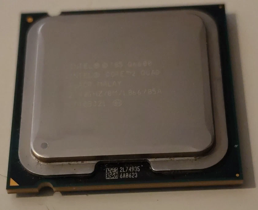 CPU Microprocessore Intel Core 2 Quad Q6600 2,40 GHz Socket 775 SLACR - Immagine 3 di 3