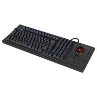 Keysonic KSK-8202ELU-T (Uk) Kabelgebunden Tastatur Uk-Englisch, Qwerty Schwarz