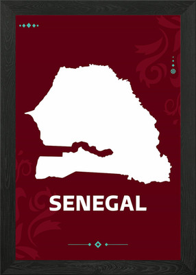 MAPS VECTOR Framed Wall Art Poster Canvas Print Picture