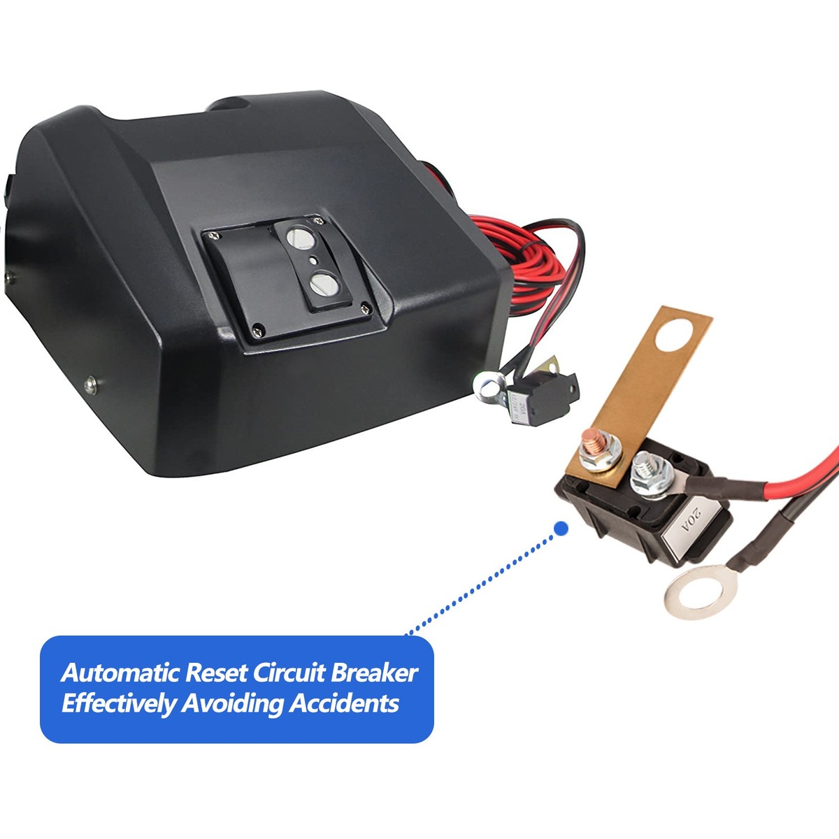 35 LBs Boat Saltwater Electric Anchor Winch With Wireless Remote