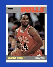 1987-88 Fleer Set-Break # 79 Charles Oakley NM-MT OR BETTER *GMCARDS*