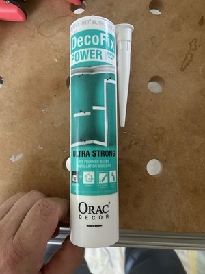 Deco Fix Power Orac DecorFDP700 | Stuckleisten Montagekleber 290 ml, weiss