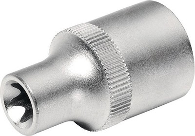 Promat Socket Wrench 1/2 Inch E-Torx E12 CV Steel External Torx Bit Socket