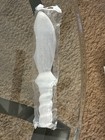 Selenite glass type 10” knife thick also! never seen anything like it white(ish) — photo 1