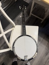 Savannah Sb-095 resonator 5 string banjo sunburst - Mohogany