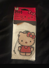 Hello Kitty Hanging Car Air Freshener, Strawberry Scent, Deodorizer, 2 Pack