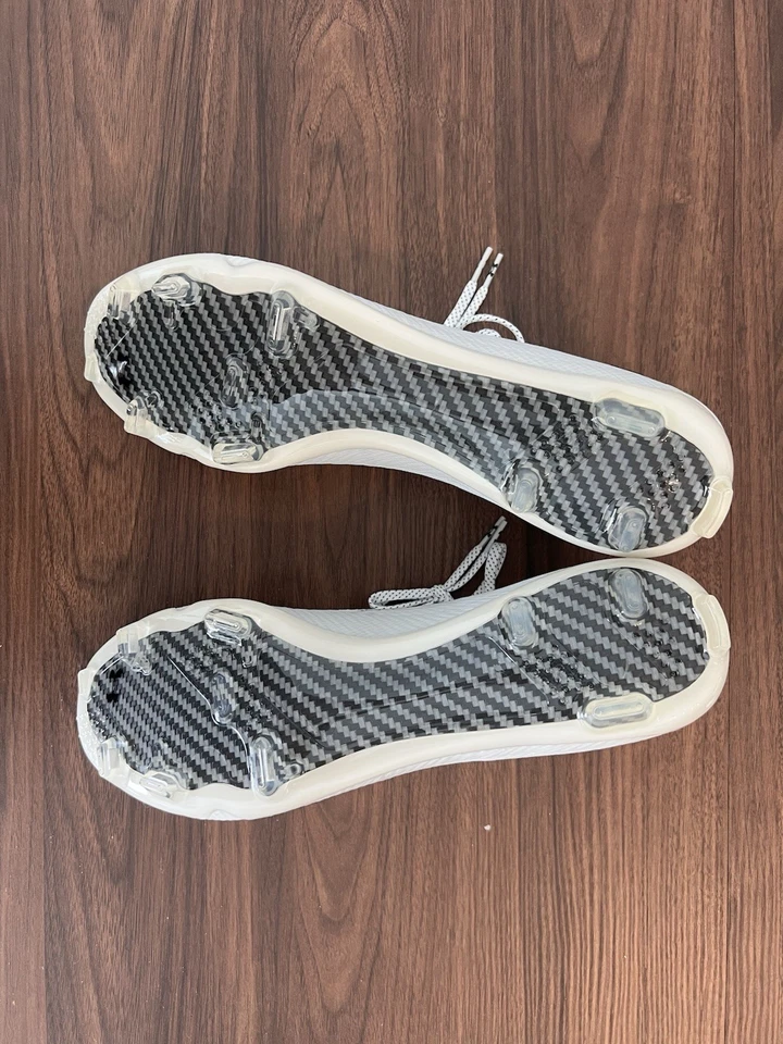 Botines de fútbol Under Armour Shadow Elite 2.0 FG blancos 3027239 105 para hombre talla 14” Foto 4 de 4