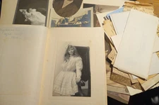Personal papers and photos of Soprano Euphemia Baggaley Yardley with Genealogy