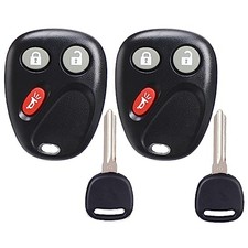 Key Fob Keyless Entry Remote with Ignition Keys Fits for 2003-2006 Chevy