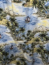 Hilo Hattie MuuMuu Hawaiian Dress Size XL X-Large 100 Cotton 1 Pocket Hawaii