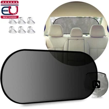 Car Rear Window Screen Mesh Cover Windshield Heat & UV Protector Sun Shade Visor
