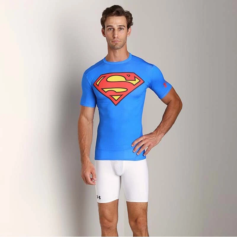 Under Armour Superman Compression Shirt (1244399-401) Men's size