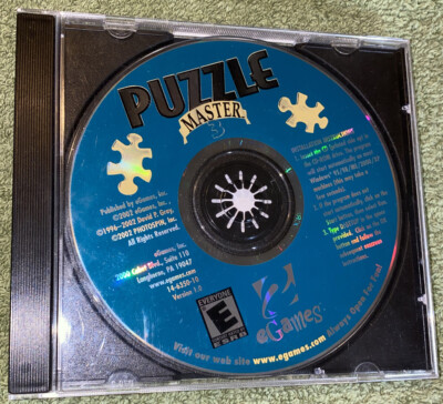 Puzzle Master 3 2002 Computer Software/Pc Video Game
