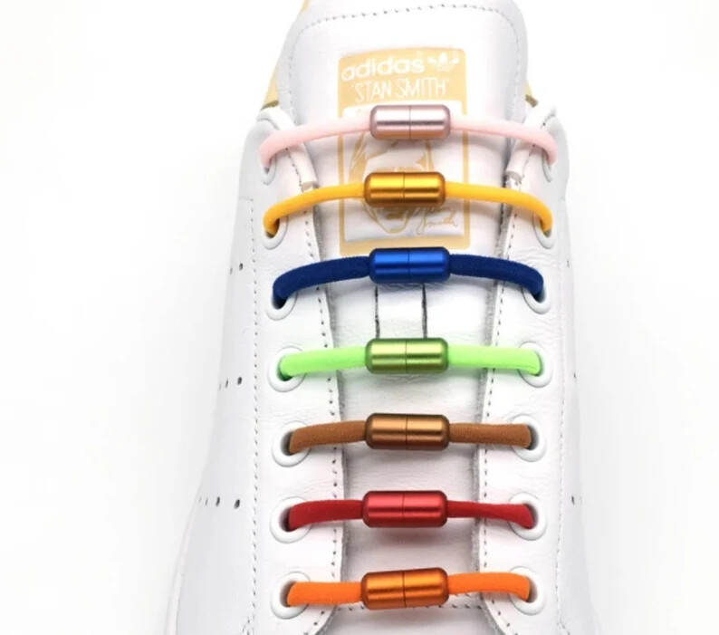 No Tie Shoe Laces Adult Kid Elastic Trainer laces Lazy Easy Notie