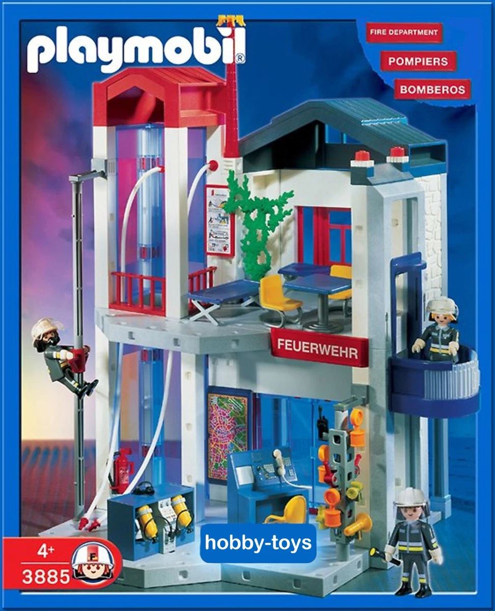 Playmobil fire best sale house