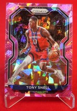 Tony Snell Pink Cracked Ice Prizm NBA 2020-21 Basketball Card #129 MT