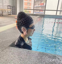 Hallowen Buddha Swimming Silica gel hat