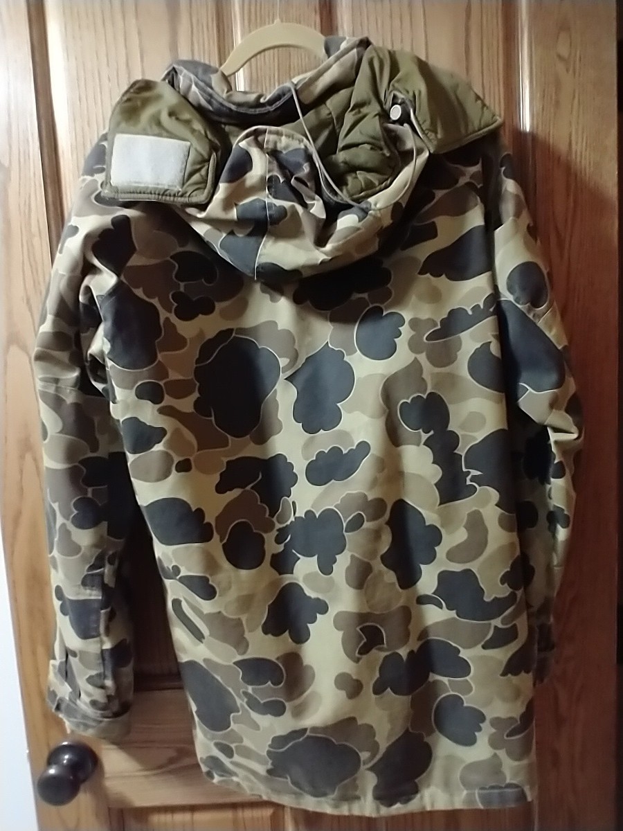 Vtg Columbia Camo Hunting Jacket Hooded Sz M- No Lining | eBay