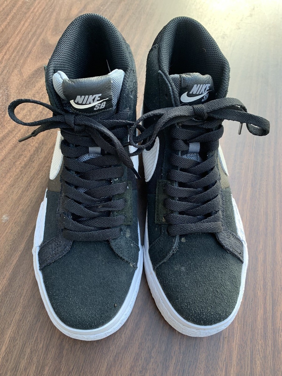 Nike SB Zoom Blazer Mid Premium Mosaic Pack Black Men's Sz