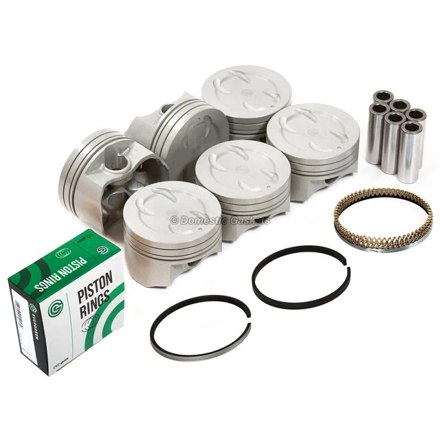 Pistons and Rings fit 92-04 Chevrolet C1500 S10 Jimmy Isuzu GMC 4.3 OHV - Image 2 of 4