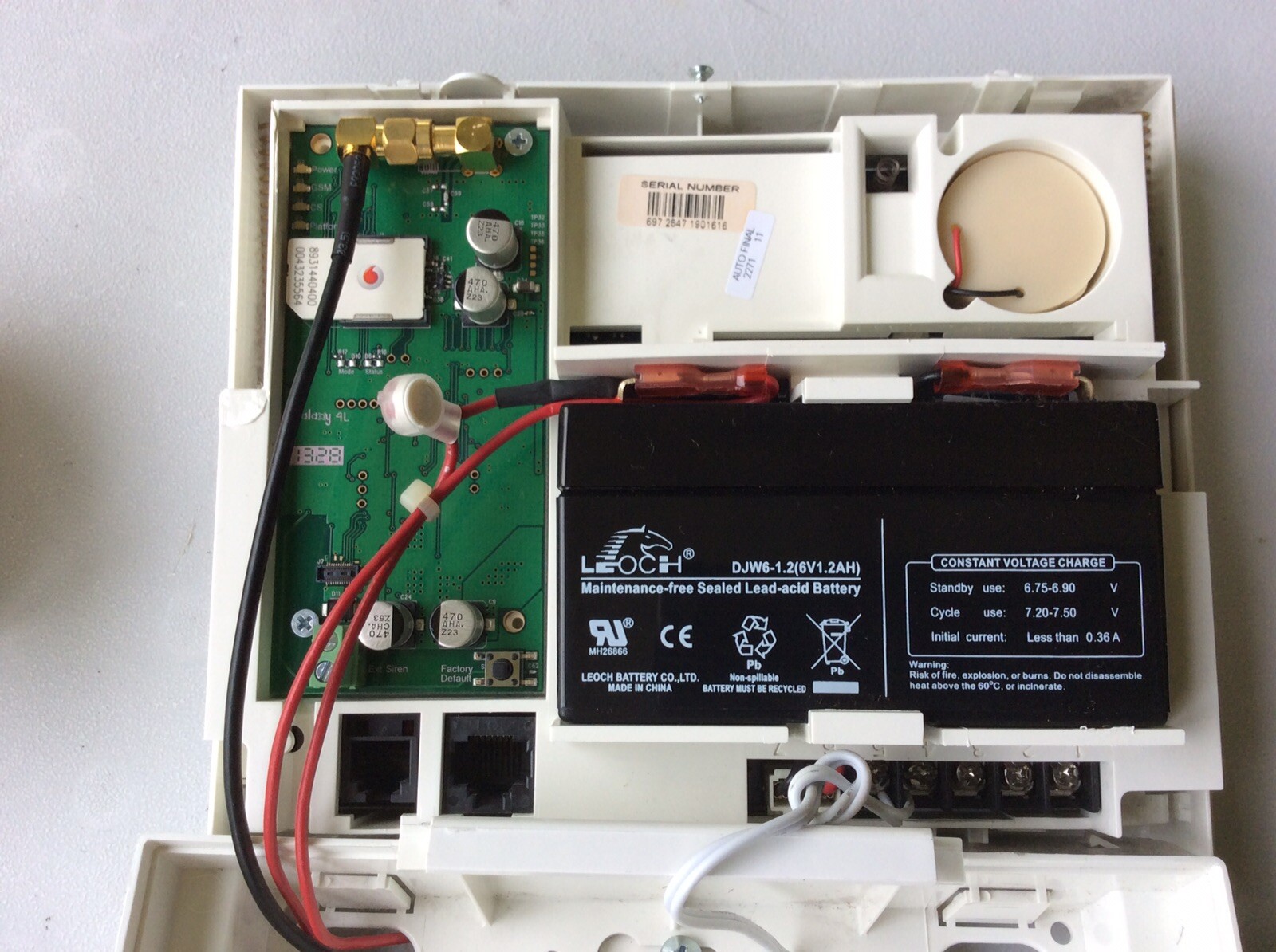 UTC Control Panel Security & Fire Alarm Model 600-1054-95R-11 | eBay