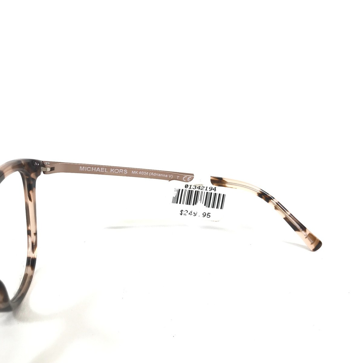 NEW MICHAEL KORS women\'s adrianna v cat eye eyeglasses in pink confetti Michael Kors MK3012 ADRIANNA IV 1108 Matte Cordovan/Rose  main image 3