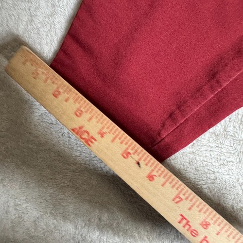 Christopher & Banks Perfect Pant Brick Red 8 NWT Ankle Straight Fit Mid Rise - Picture 8 of 11