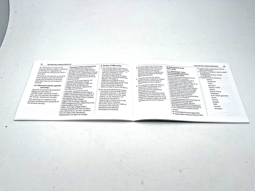 Vauxhall Grandland Latest model SVC MANUAL - 2021 Onwards - Blank unused - Picture 8 of 20
