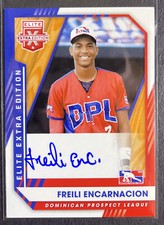 Freili Encarnacion 2021 Elite Extra Edition Dominican Prospect Auto #203 Red Sox