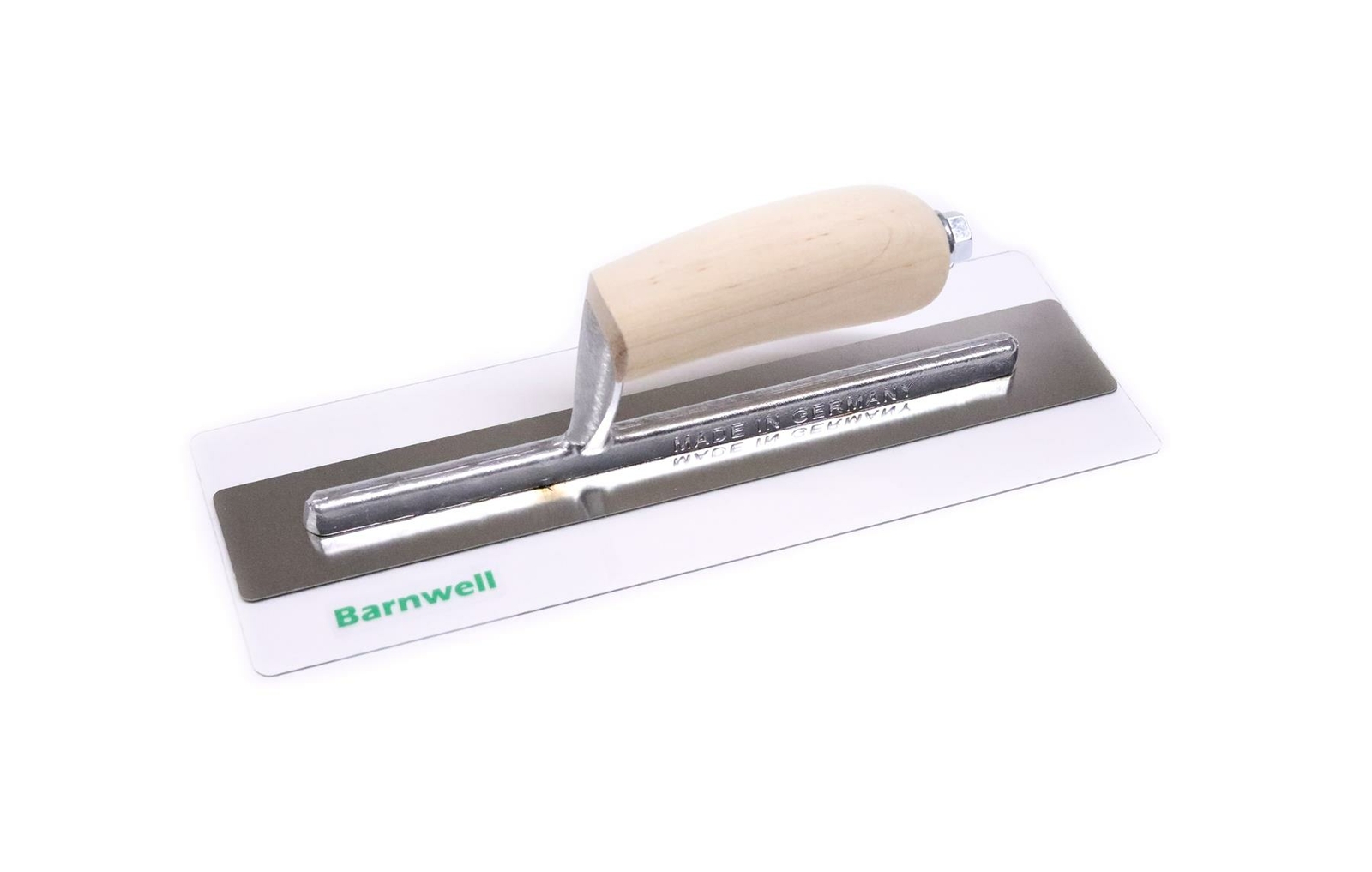 Barnwell ClearFlex 18"" Plastic Finishing Plastering Trowel with Wooden Handle