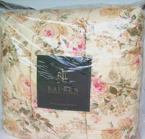 AWESOME NEW Ralph Lauren Woodstock Garden Queen Comforter Italy Supima 350TC IOP