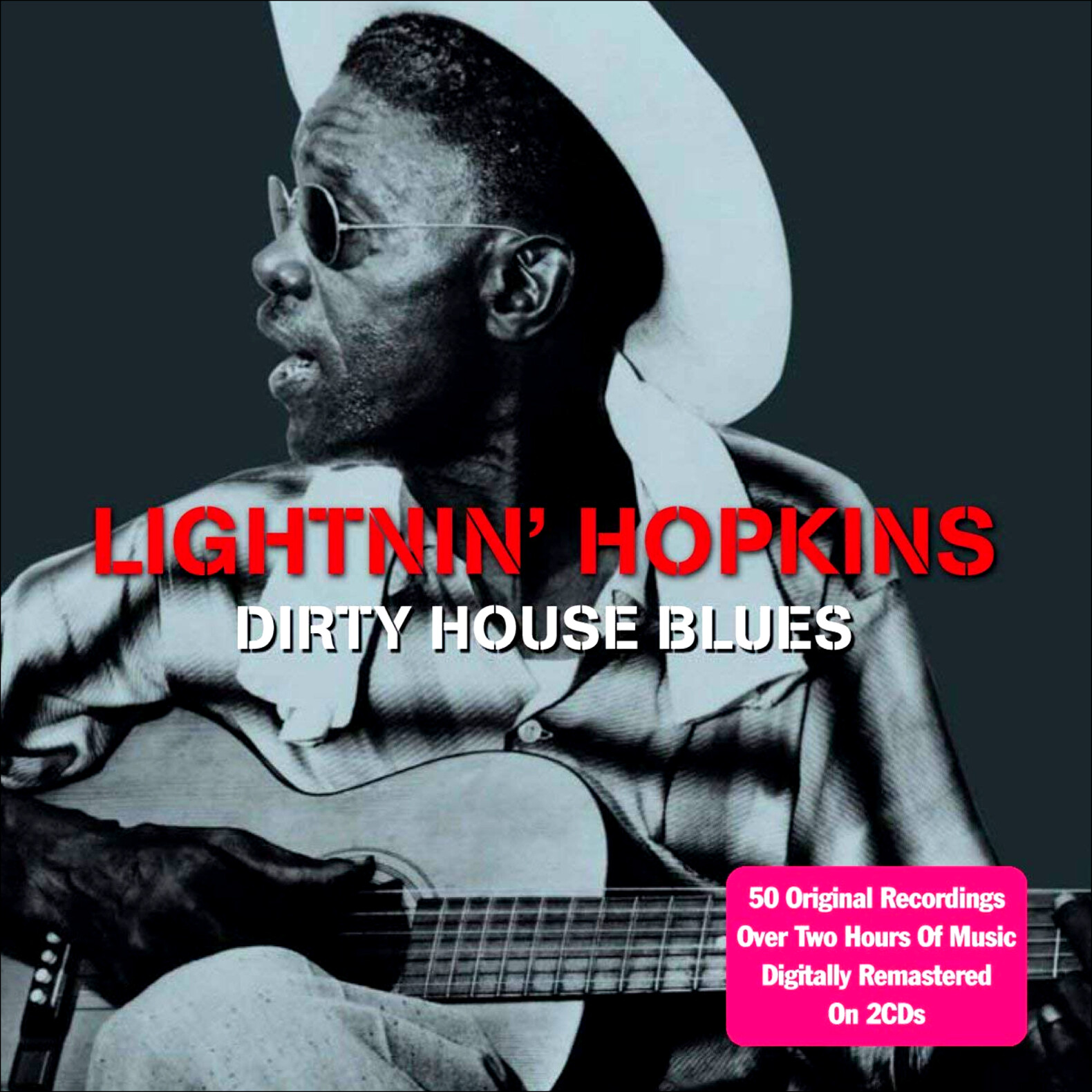LIGHTNIN' HOPKINS * 50 Greatest Hits * NEW 2CD SET * All Original