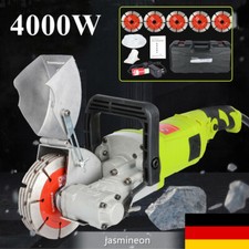 Mauernutfräse Mauerfräse 4KW Elektrische Schlitzfräse Wandfräse mit 5 Sägeblatt
