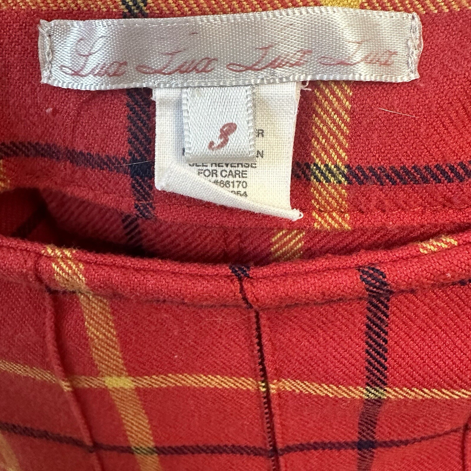 Urban Outfitters Lua Lua Lua Lua Vintage Plaid Sc… - image 7