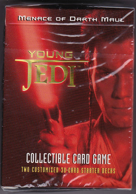 STAR WARS EPISODE 1 YOUNG JEDI MENACE OF DARTH MAUL CCG STARTER DECK