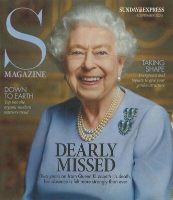 Sunday Express Magazin: Queen Elizabeth II Death Anniversary, Royalty, 8.9.24