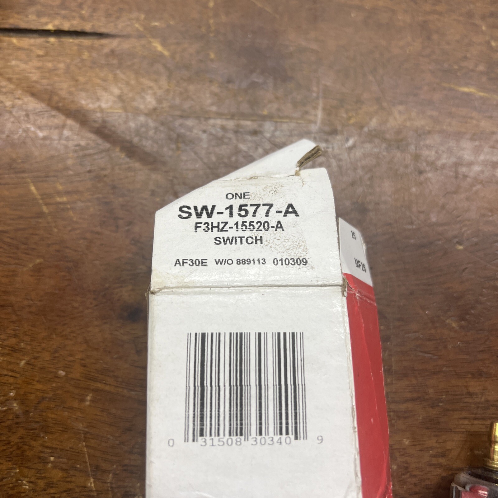 SW1577A OEM BACKUP LIGHT SWITCH f3hz15520a FORD F700 Motorcraft NOS