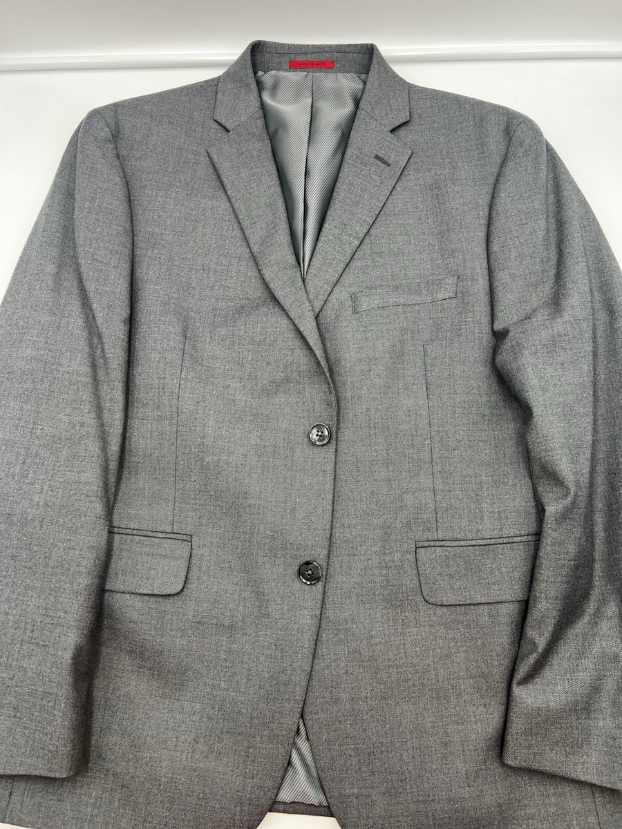 Alfani Men's Slim Fit Coat Grey 40S