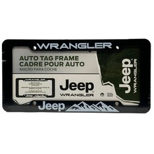 Chroma Jeep Wrangler License Plate Frame Jeep Wrangler Accessories